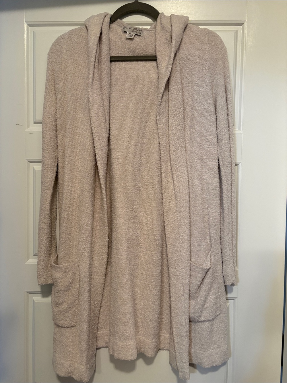 Barefoot Dreams long hooded cardigan